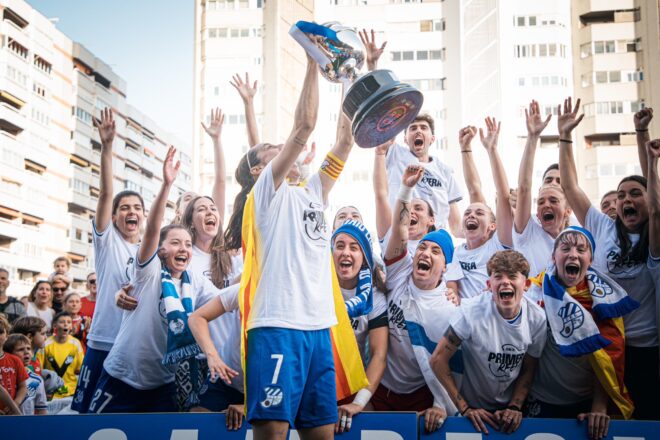 L’Europa femení i masculí jugaran a Primera RFEF, una fita esportiva del futbol de barri