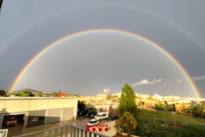 [FOTOGRAFIES] Catalunya s’omple d’arcs de Sant Martí després de la tempesta