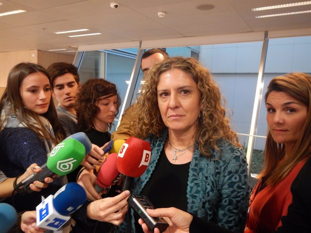 Mercè Sanmartí, en una imatge d'arxiu, l'any 2014.
