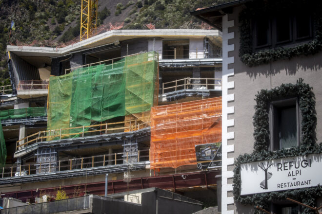 La construcció creix amb força i agafa empenta