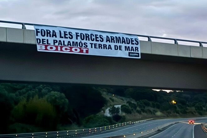 L’ANC crida al boicot del festival marítim de Palamós per la presència d’embarcacions de l’exèrcit espanyol