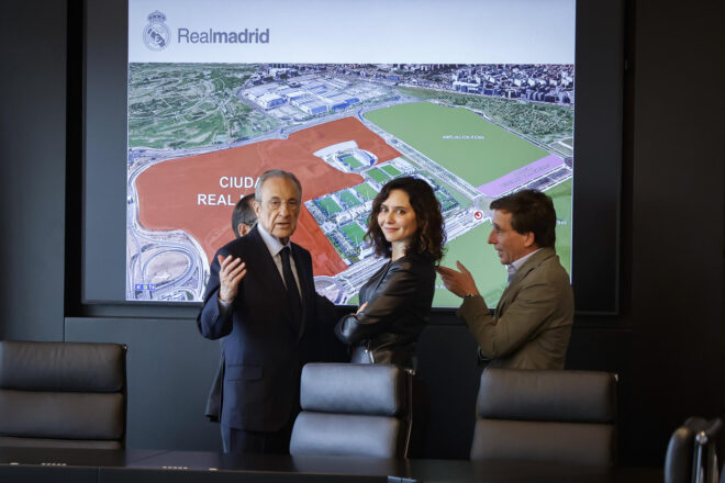 Nou revés contra Florentino Pérez: un tribunal manté la suspensió de les obres dels aparcaments de l’estadi Bernabéu