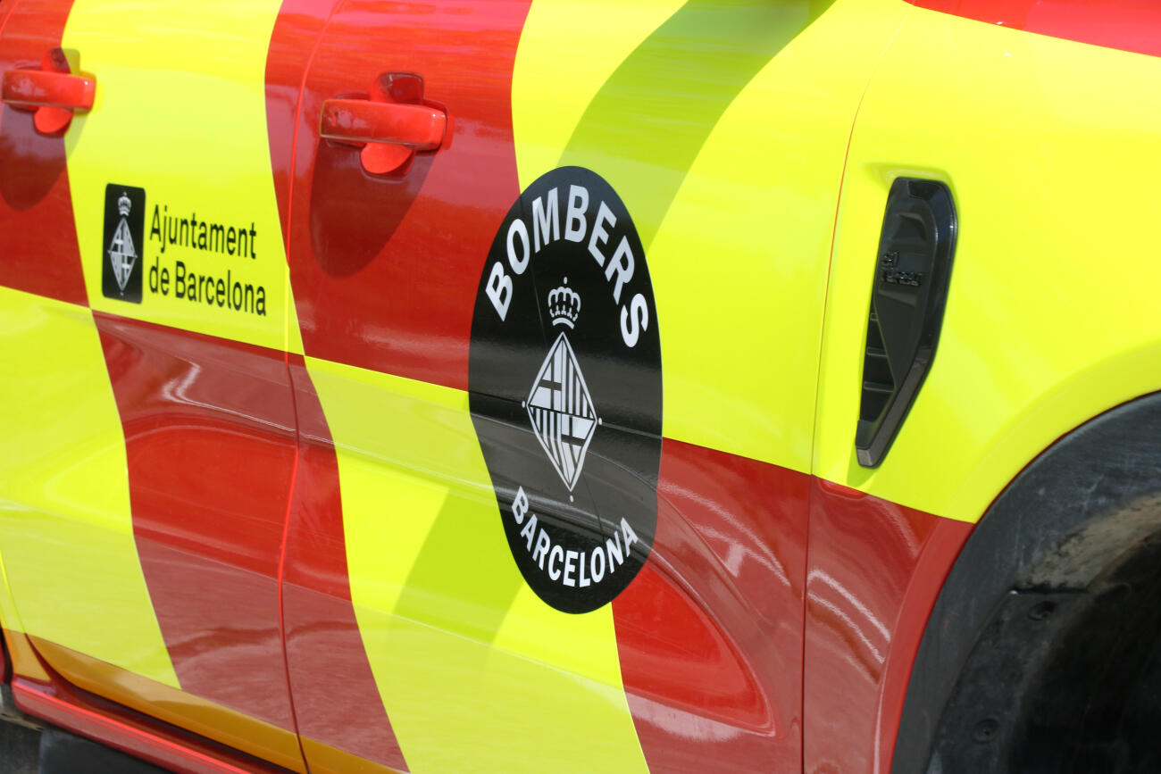 Fotografia d'arxiu dels Bombers de Barcelona.