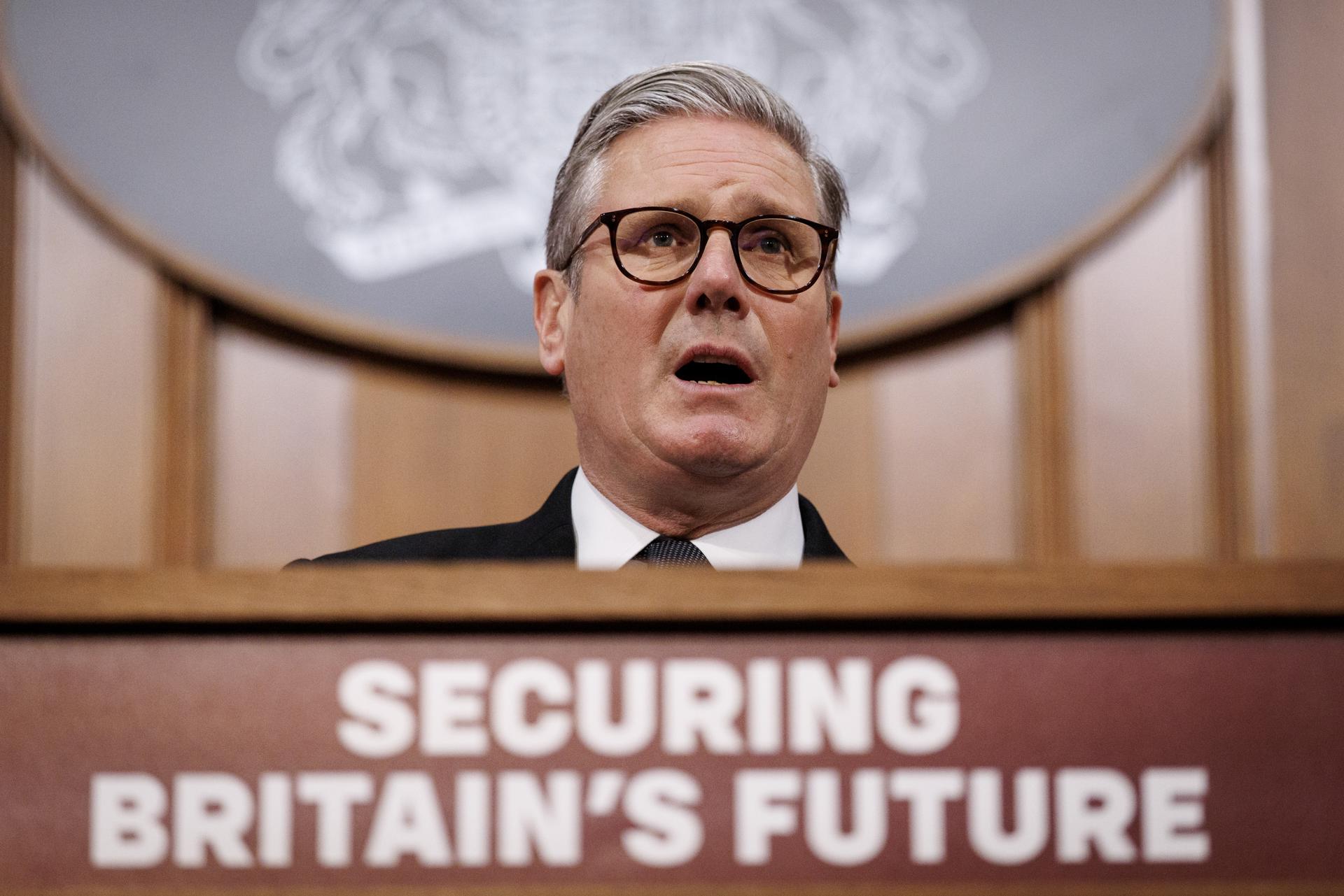 El primer ministre britànic, Keir Starmer (fotografia: EFE / Tolga Akmen)