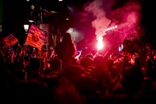 Canaletes tancada per les obres de la Rambla: on celebrarà el Barça la lliga si guanya?