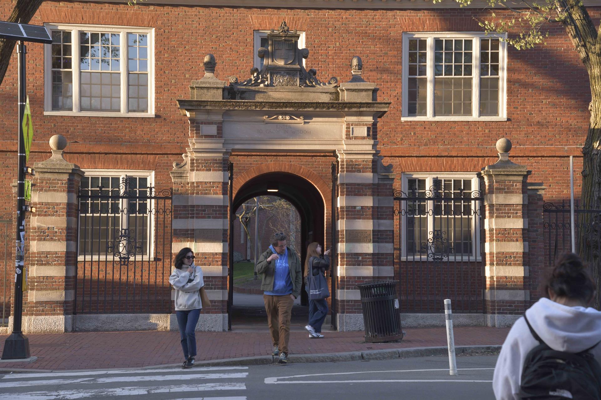 Una entrada de la Universitat de Harvard, en una imatge d'arxiu (fotografia: Europa Press / Contacto / Kenneth Martin).