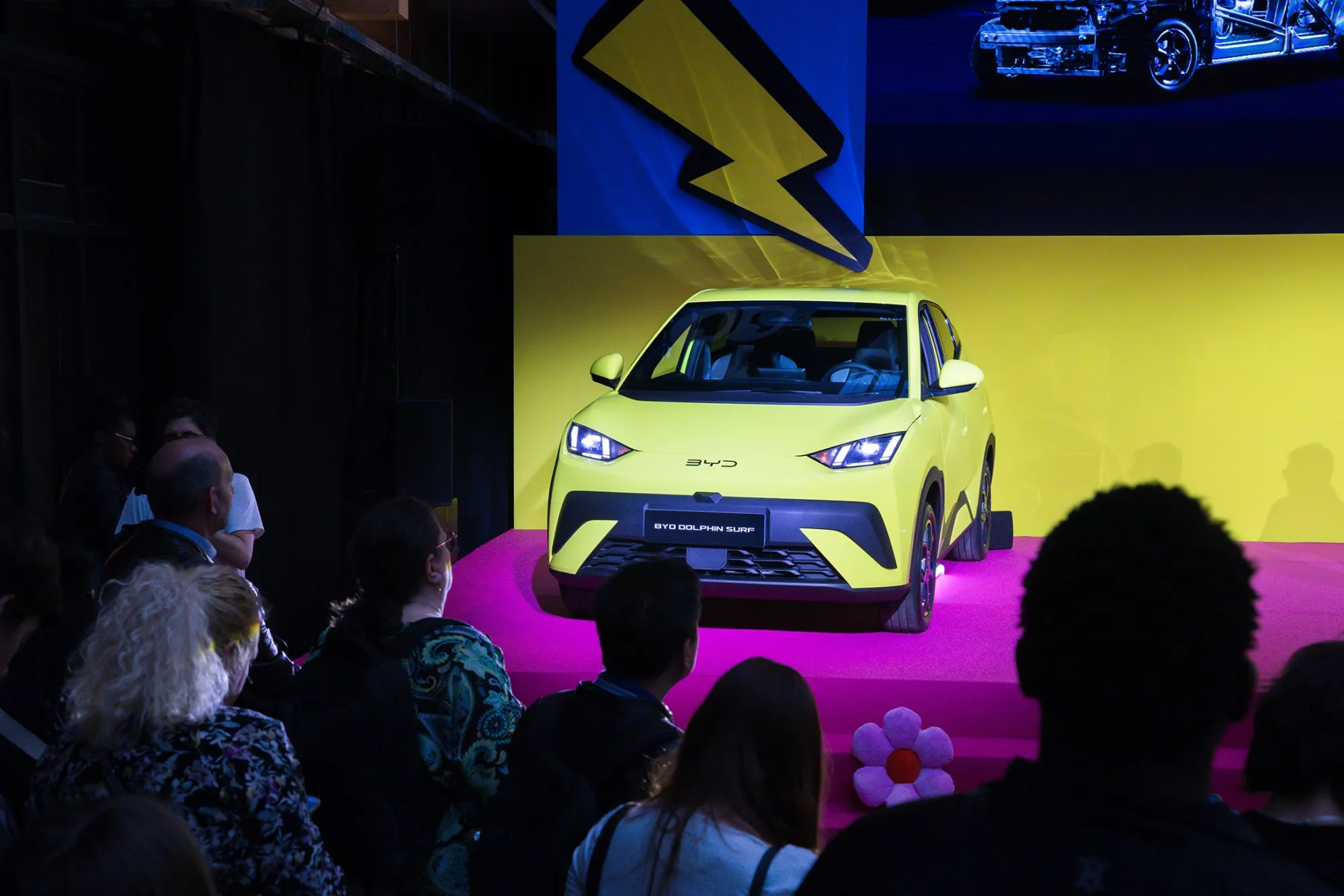 Vista del Dolhpin Surf de BYD, una de les grans apostes de la companyia (fotografia: Cyril Marcilhacy/Bloomberg).