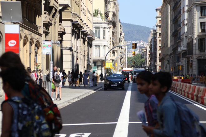 Un jutjat torna a revocar l’acord de l’Ajuntament de Barcelona per reformar la Via Laietana