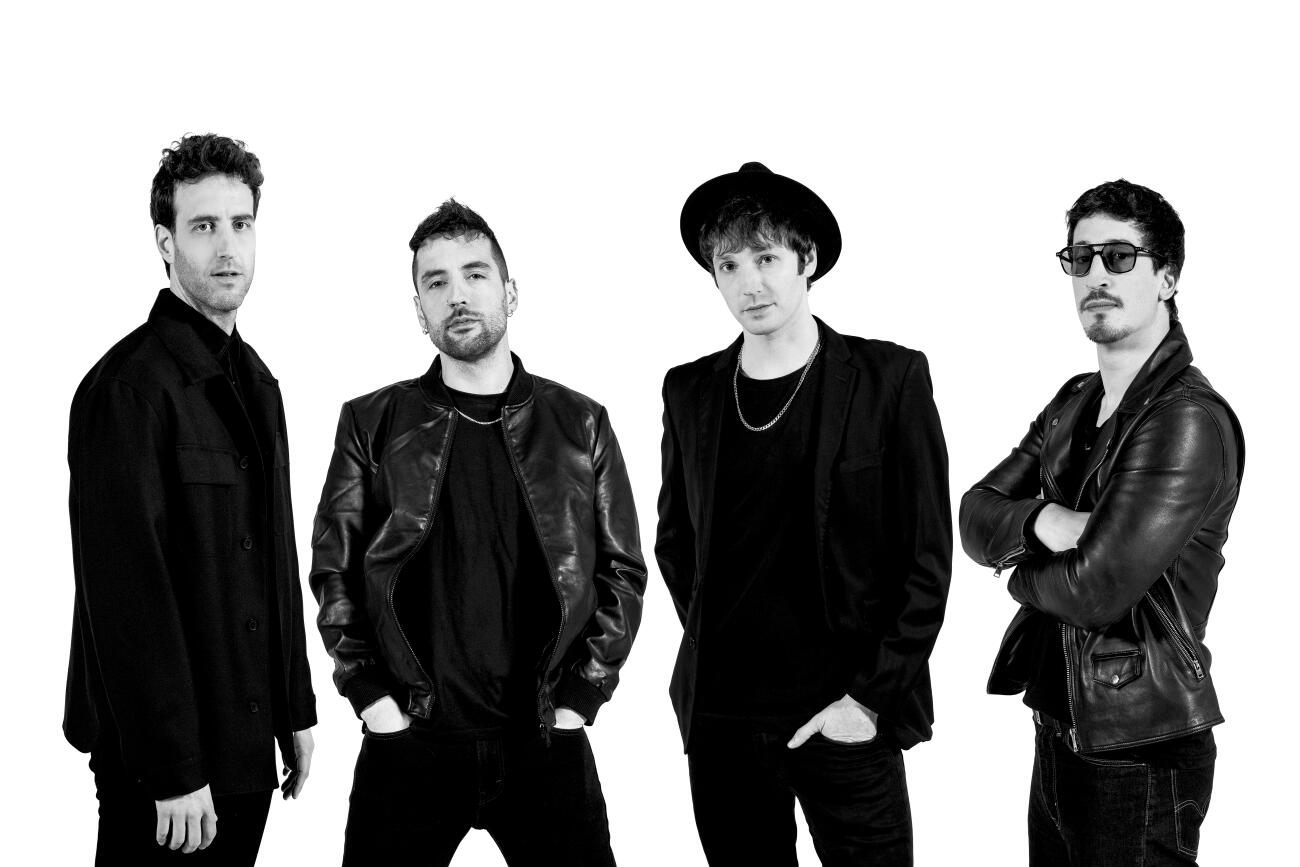 A la foto, els seus quatre integrants: Ferran Massegú, Jaume Sucarrats, Albert Parés i Gerard López (fotografia: Jordi Arús).