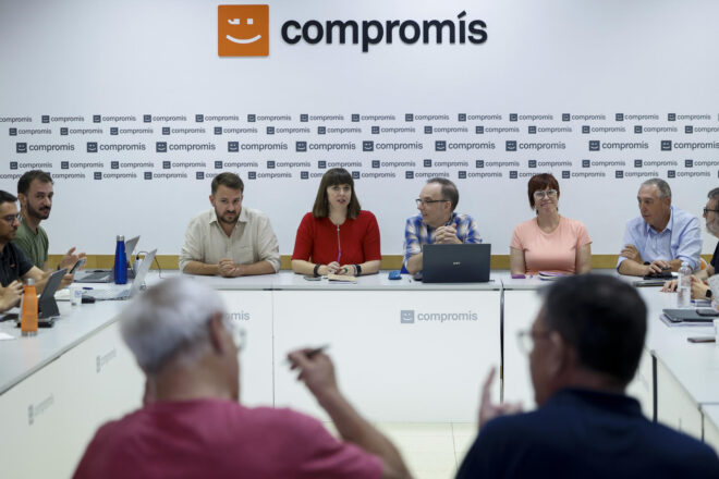 Compromís envia a Sumar un document d’exigències contra els casos de corrupció