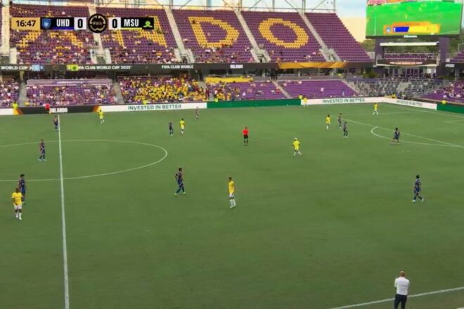 [VÍDEO] Un estadi gairebé buit: el ridícul de la FIFA amb el Mundial de Clubs