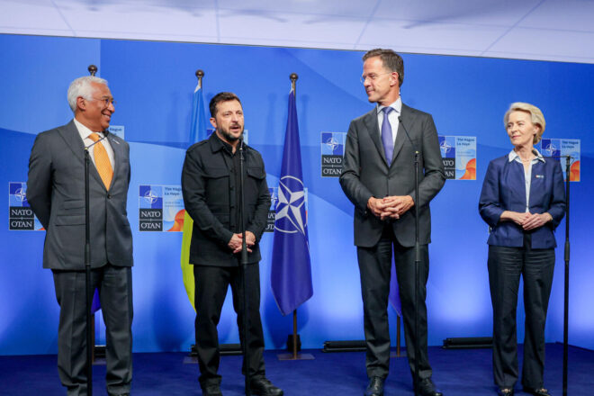 Von der Leyen, Rutte, Macron, Merz i Meloni participaran demà en la reunió entre Trump i Zelenski a la Casa Blanca