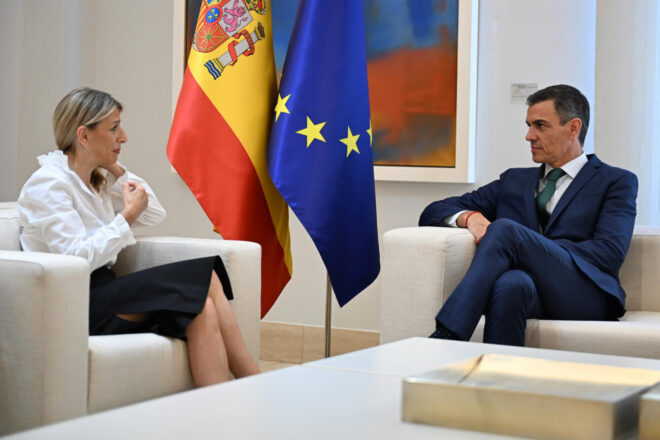 Sumar acusa el PSOE d’immobilisme després de la reunió i adverteix que la legislatura es troba en risc