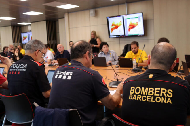 Protecció Civil organitza un simulacre d’incendi a Collserola per “reforçar la coordinació” en un cas d’alta complexitat