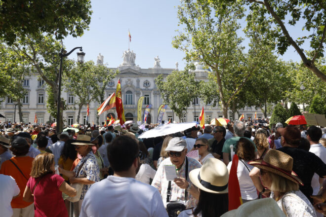 Jutges i fiscals es manifesten a Madrid contra el govern espanyol