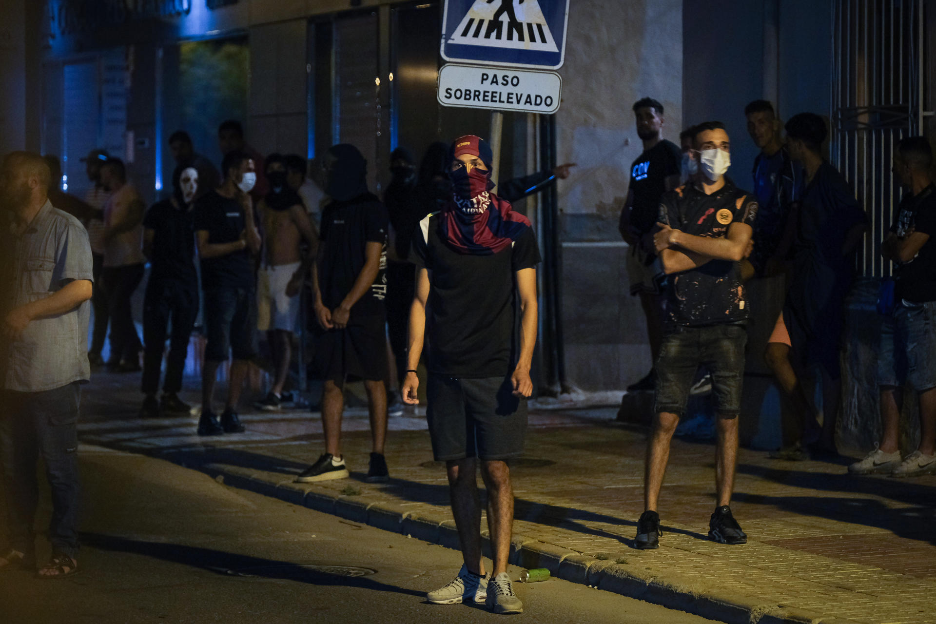 Incidents a Torre-Pacheco (fotografia: Pablo Miranzo).