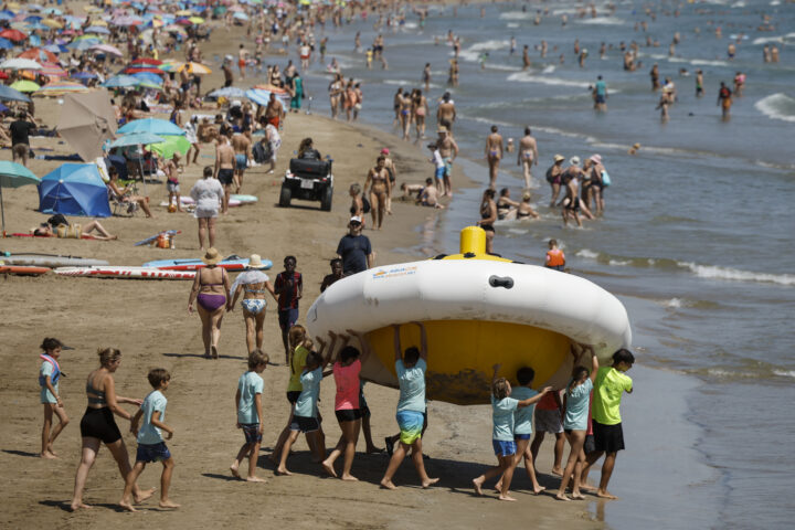 Platja de la Malva-rosa de València.