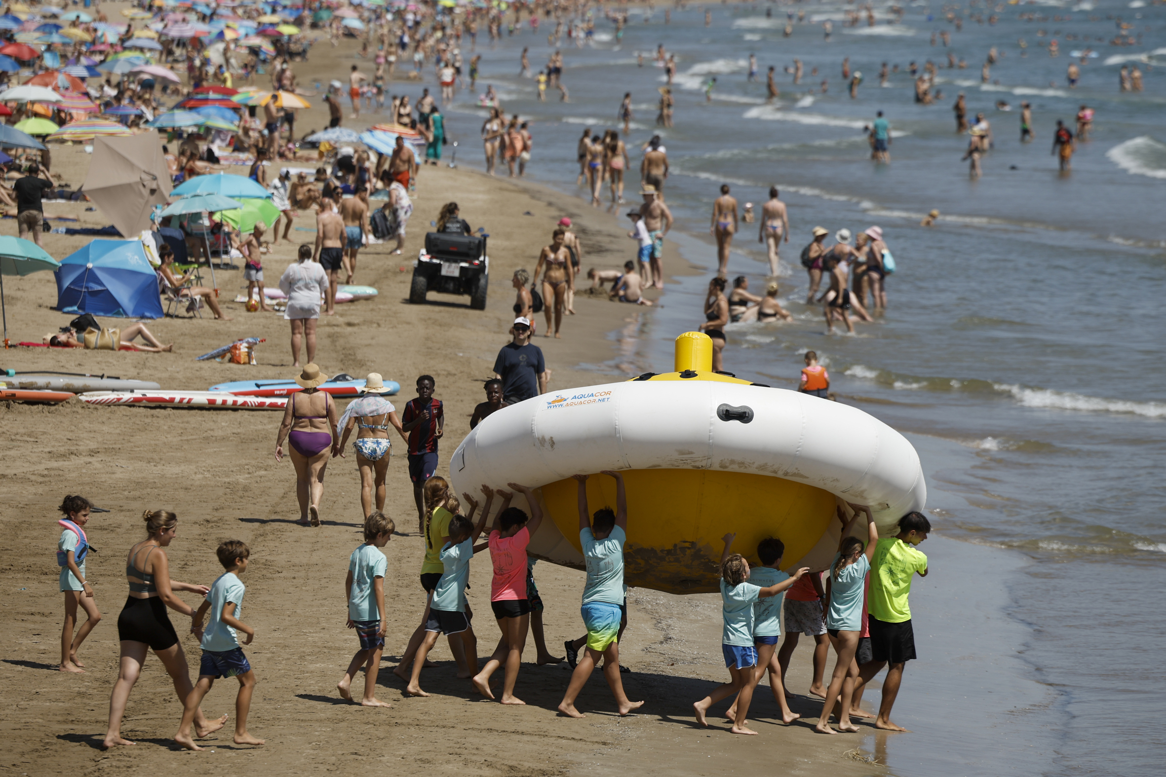 Platja de la Malva-rosa de València.