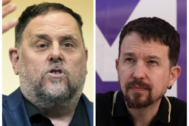 Picabaralla entre Junqueras i Pablo Iglesias amb referències a Ciutadans, Pujol i la presó