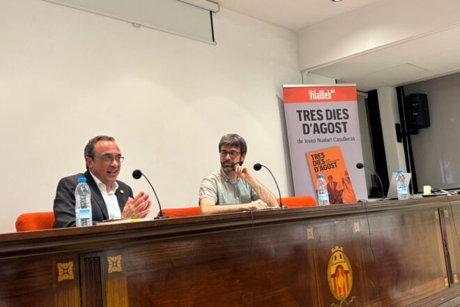 Josep Rull: “Pensàvem d’acollir el president al meu despatx petit, tancar les portes i preservar-lo”
