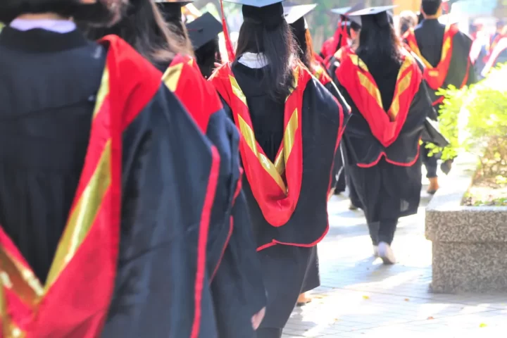Graduats en una universitat xinesa (fotografia: Yu-Chan Chen/Flickr).