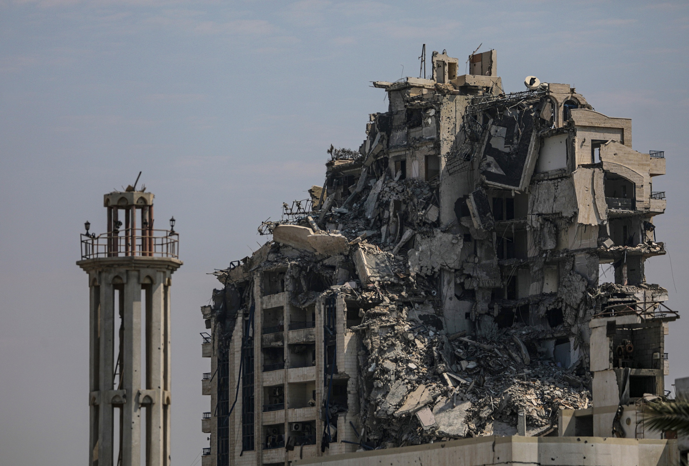 Imatge d'arxiu de la ciutat de Gaza (fotografia: EFE / EPA / Mohàmmed Saber).