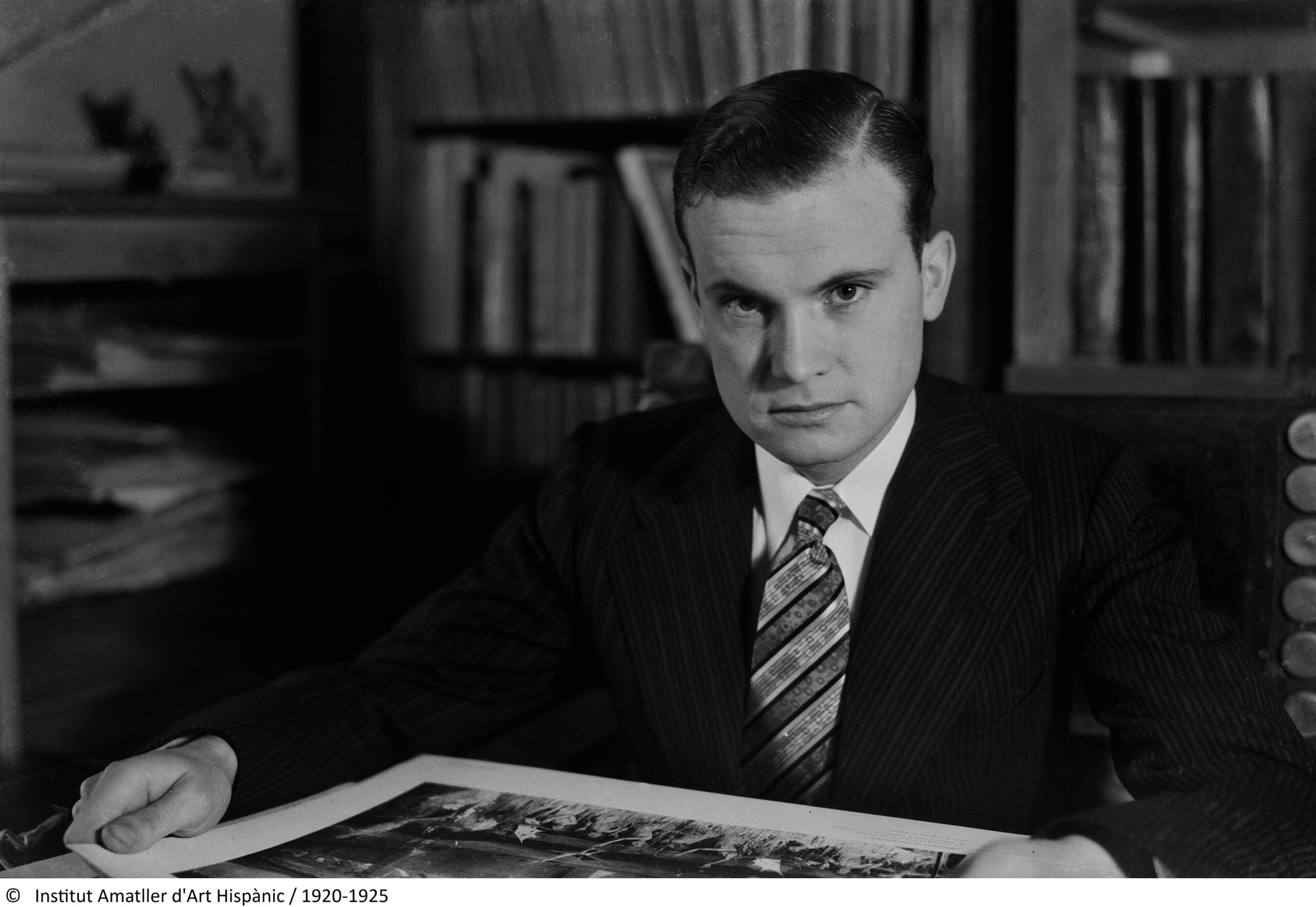 L'arquitecte Josep Gudiol i Ricart, als anys trenta del segle XX.