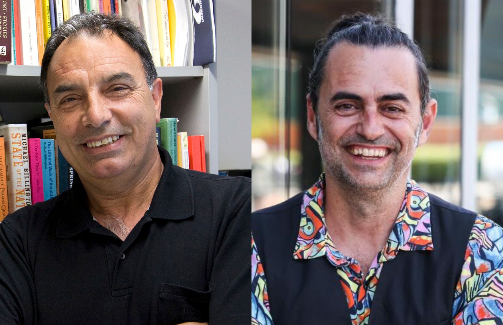 Miquel Berga i Eduard Marco, en imatges d'arxiu.