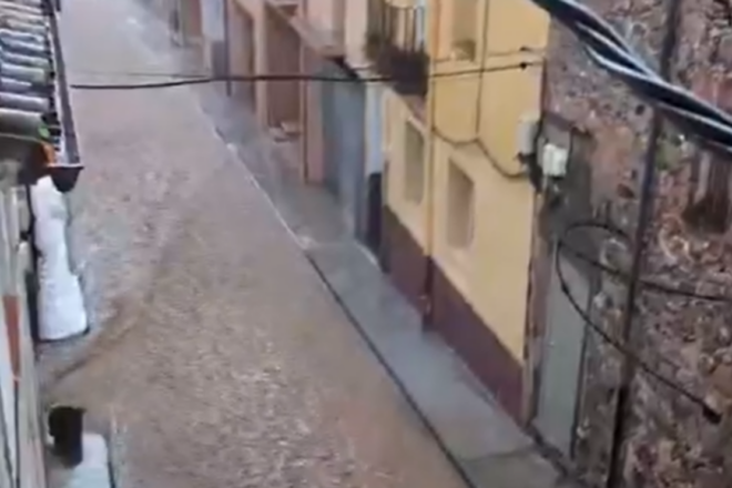 Les tempestes deixen 123 litres a Anglès, en el dia més plujós en 24 anys