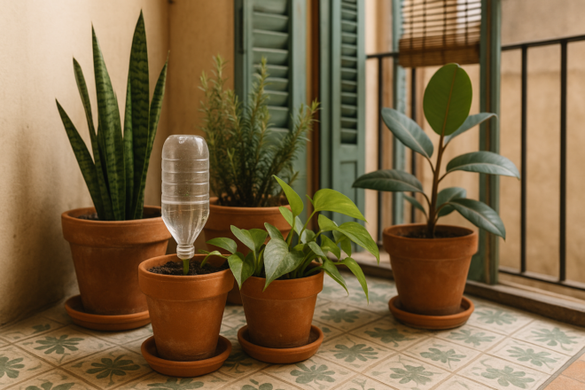 Aneu de vacances? Els 7 consells infal·libles perquè les plantes no es morin