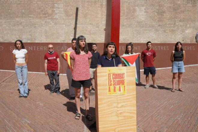 L’esquerra independentista organitza actes per a l’Onze de Setembre amb el lema “El combat és sempre ara”