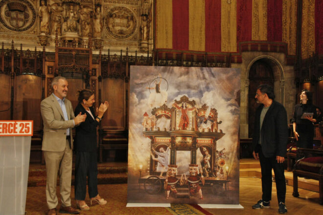 L’Arquebisbat de Barcelona critica que el cartell de la Mercè perquè “ridiculitza” la Mare de Déu