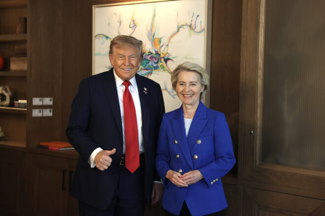 Von der Leyen i Trump es reuniran a Escòcia per provar de tancar un acord aranzelari