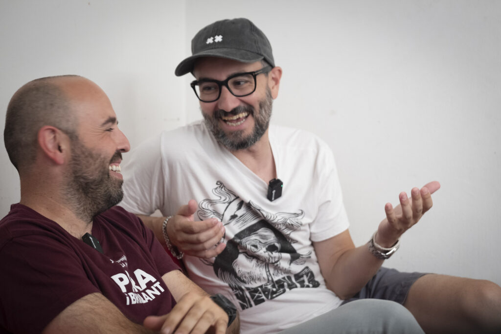 El Búnquer, al Teatre Tívoli. Barcelona. D'esquerra a la dereta: Peyu, Jair Domínguez.