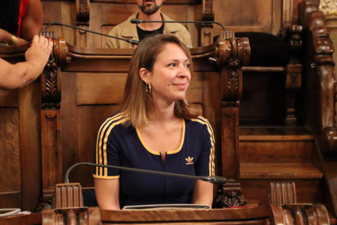 Janet Sanz deixa la política institucional