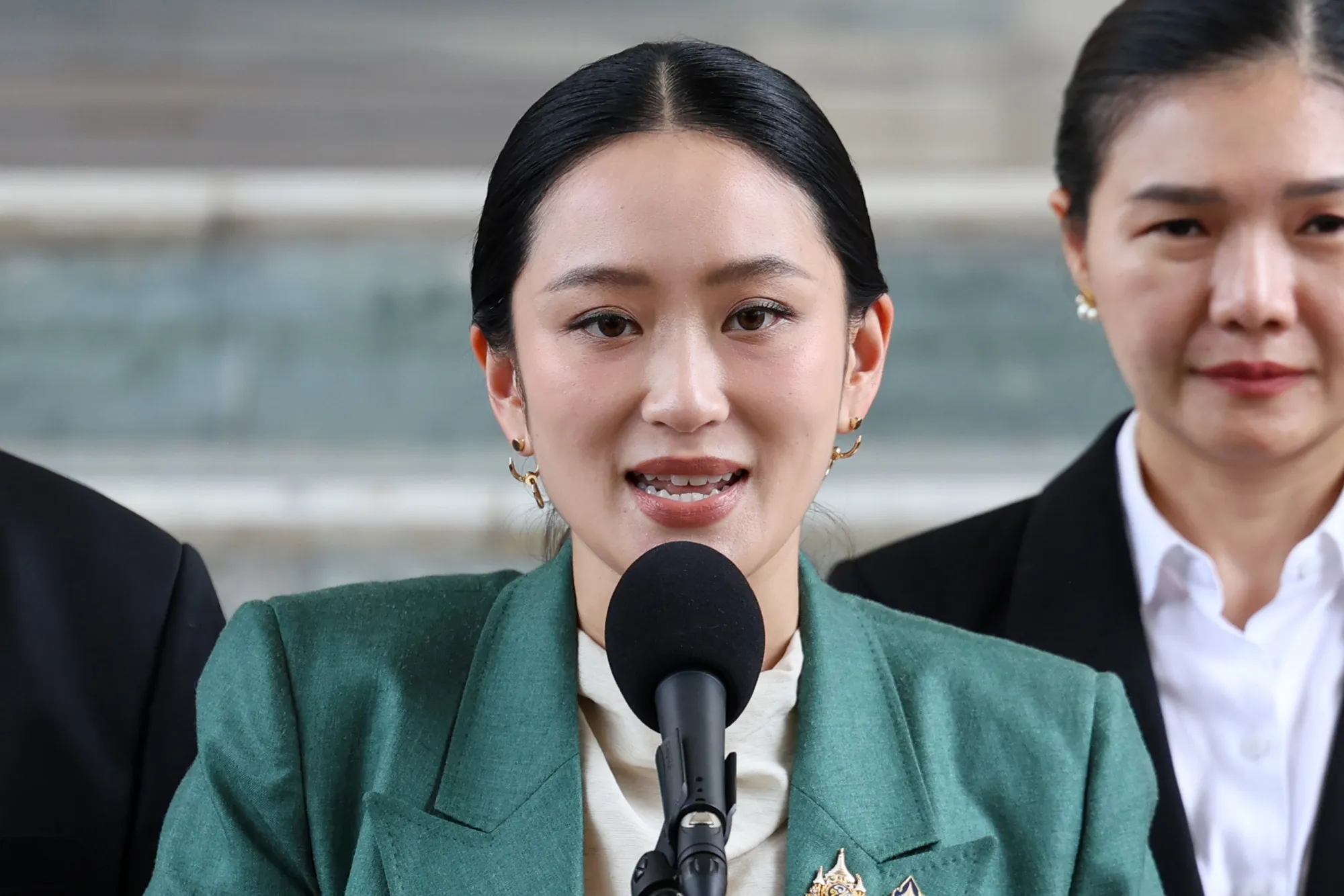 La primera ministra tailandesa, Paetongtarn Shinawatra, suspesa fa poc del càrrec per la justícia del país (fotografia: Valeria Mongelli/Bloomberg).