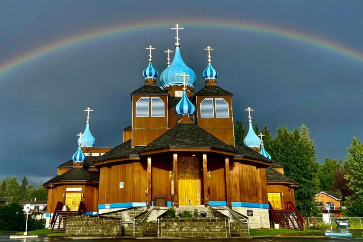 La catedral ortodoxa d'Anchorage (fotografia: Diòcesi d'Alaska).