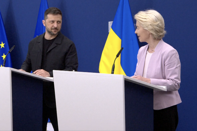 Front comú de Zelenski i Von der Leyen per a no cedir territori a Rússia en un acord de pau