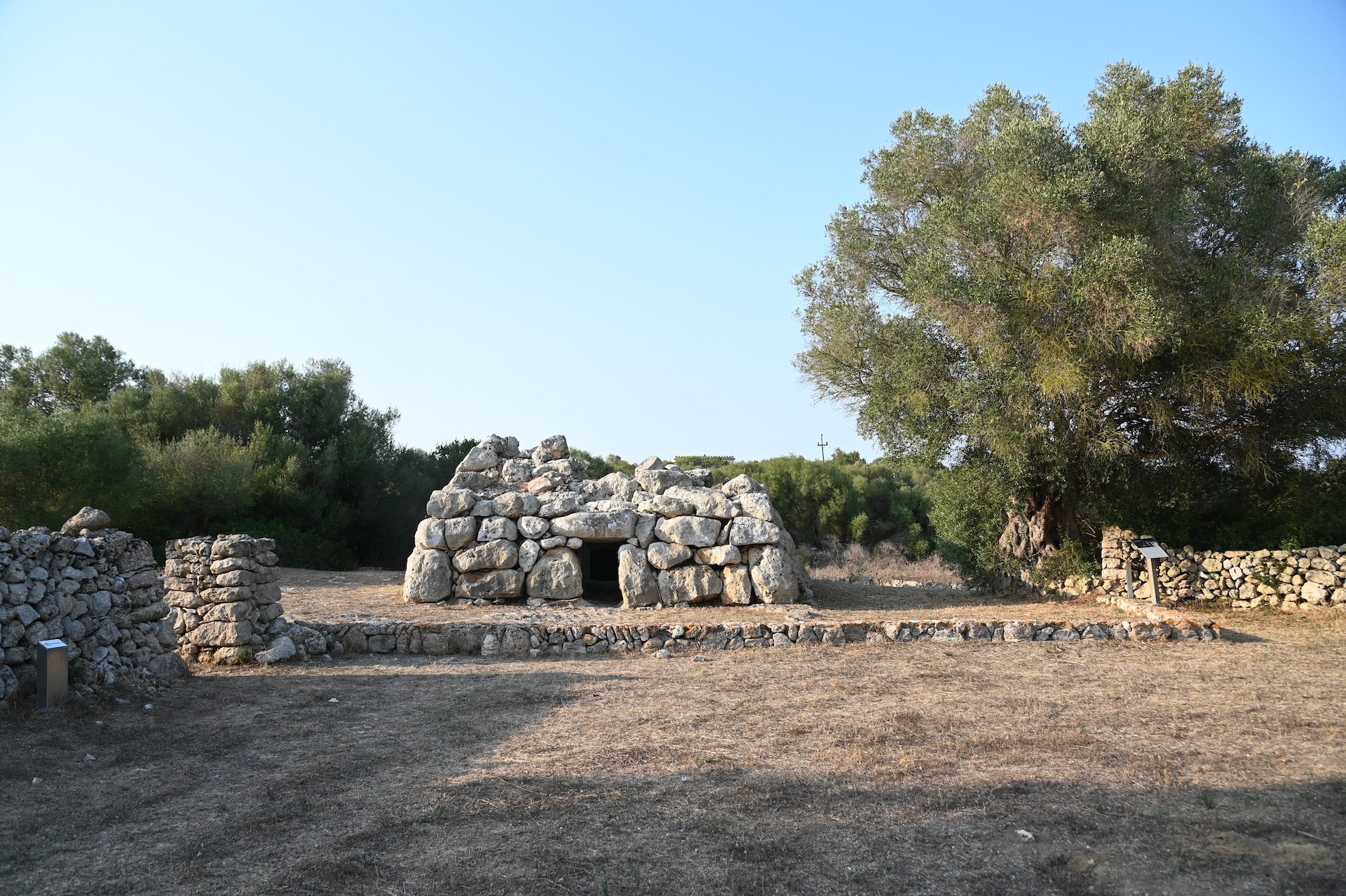 Poblat talaiòtic de Rafal Rubí (fotografia: Prats i Camps).