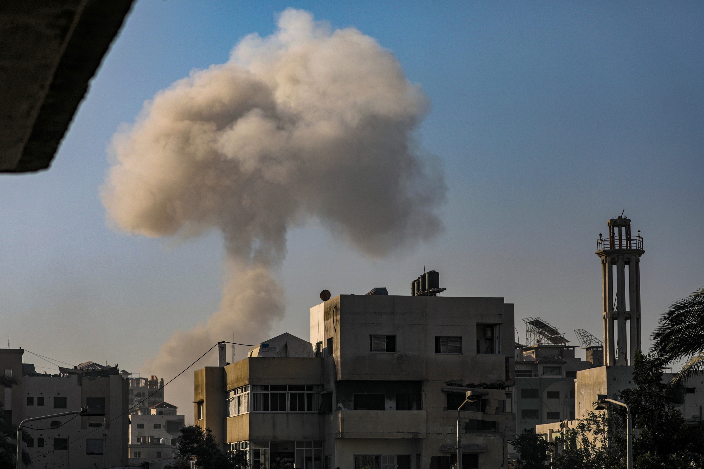 La ciutat de Gaza, en una imatge d'arxiu (fotografia: EFE / EPA / MOHAMMED SABER).