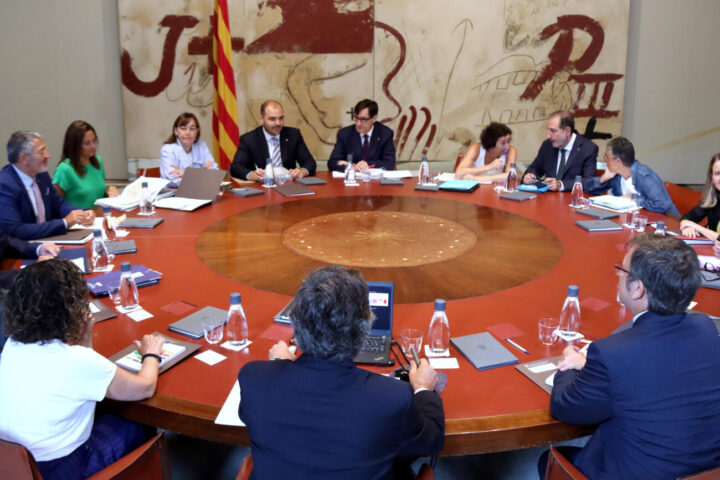 Imatge d'arxiu del consell executiu del dimarts (fotografia: ACN / Nico Tomás).