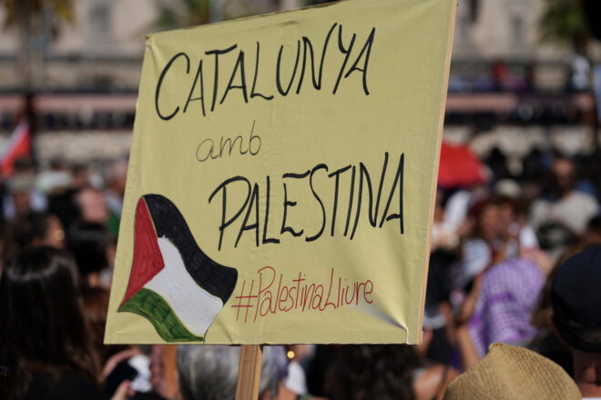 Les entitats que donen suport al partit Catalunya-Palestina alerten que potser no es podrà jugar a l’Estadi Olímpic
