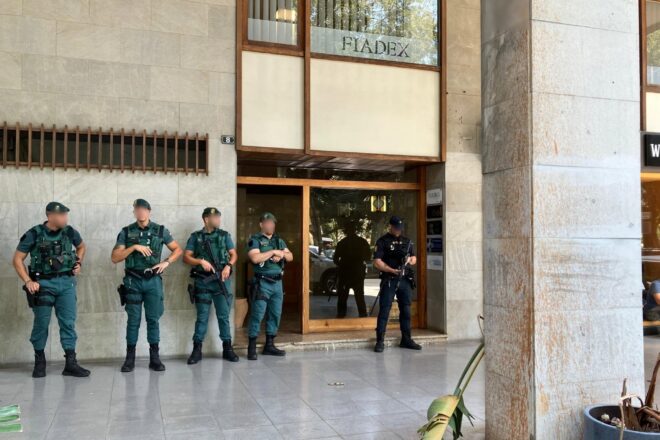 Detenen un inspector de la policia espanyola en una macrooperació a Mallorca contra l’emblanquiment de capitals