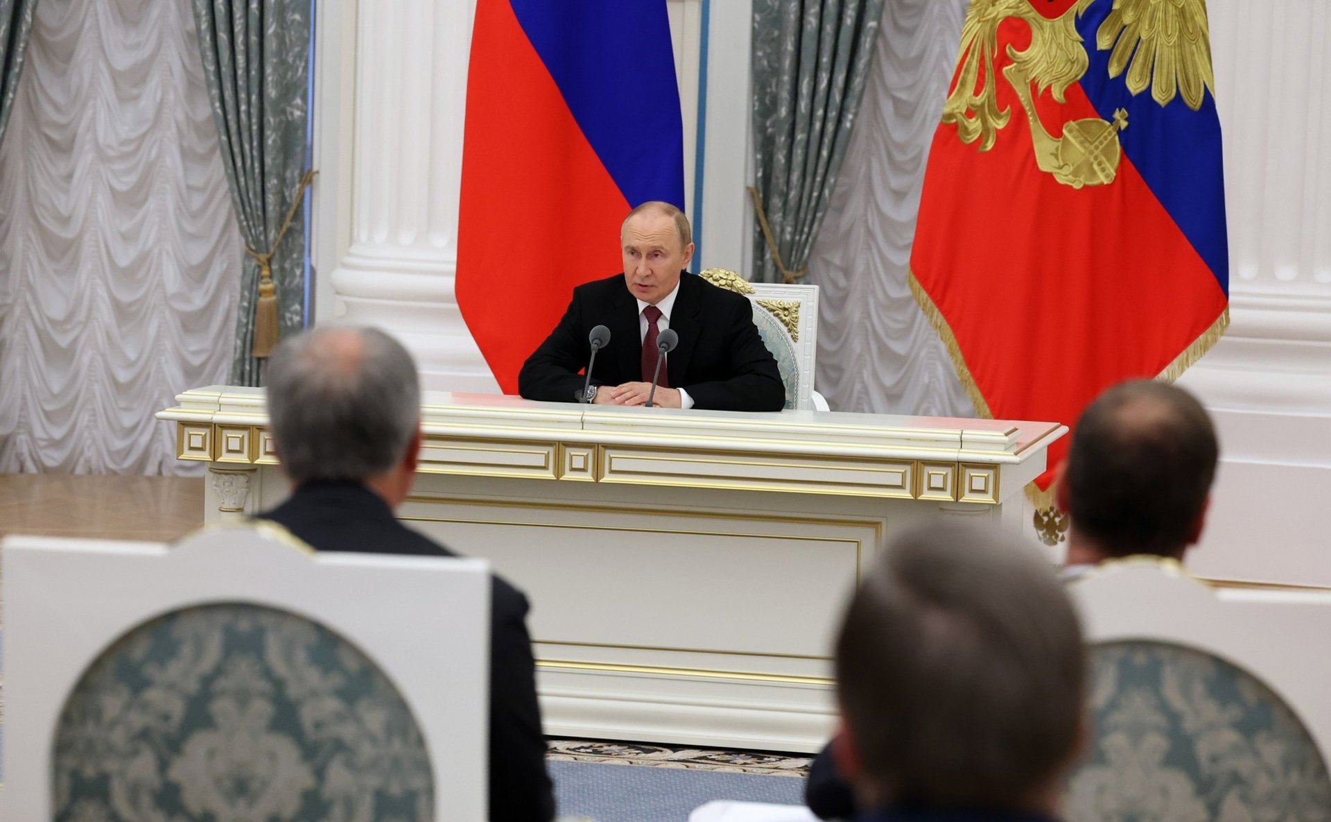 Vladímir Putin informa la seva cúpula de seguretat sobre el resultat de la reunió d'Alaska amb Trump