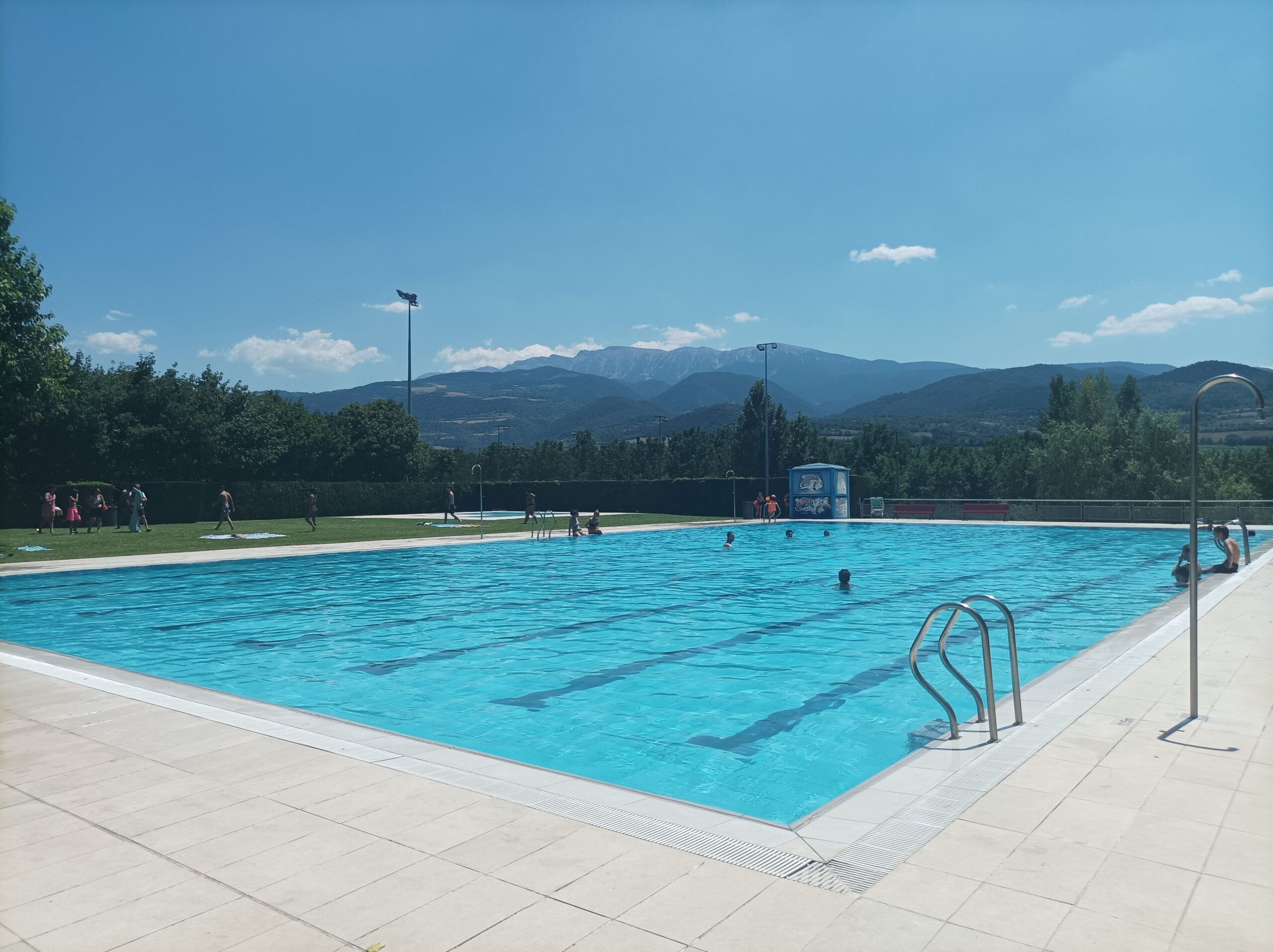 Imatge d'arxiu de la piscina municipal de la Seu d'Urgell.