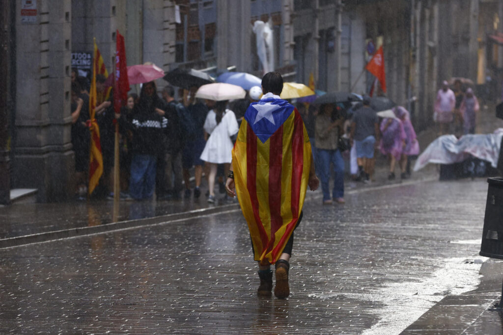 [RECULL FOTOGRÀFIC] Una Diada passada per aigua