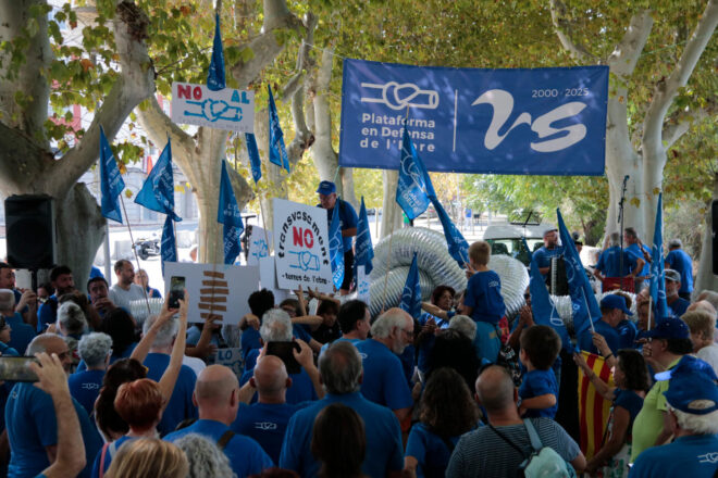 La Plataforma en Defensa de l’Ebre celebra 25 anys de lluita mentre manté l’activisme per protegir el riu