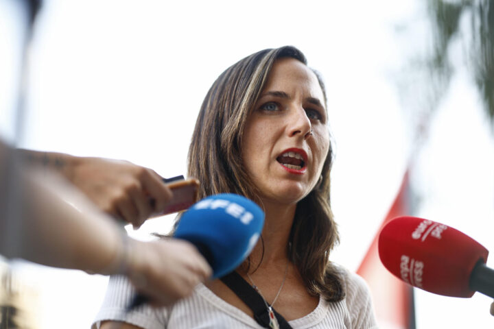 La secretària general de Podem, Ione Belarra (Fotografia: Rodrigo Jiménez)