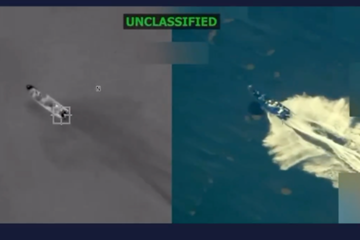 Captura de pantalla d'un vídeo difós per la Casa Blanca