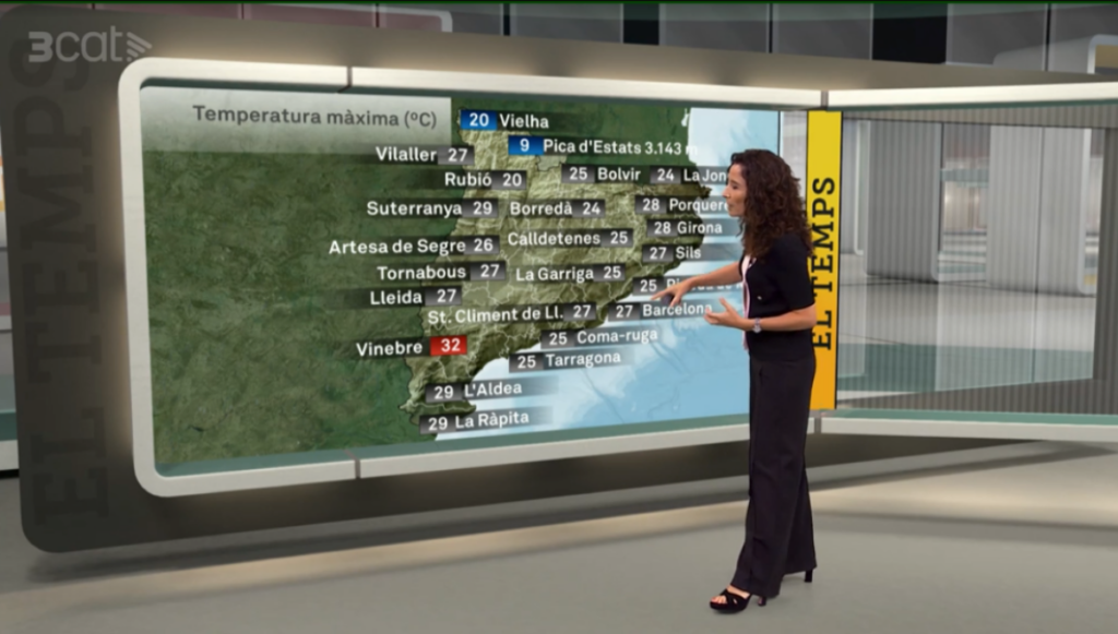 Telenotícies vespre de dimarts 16 de setembre.